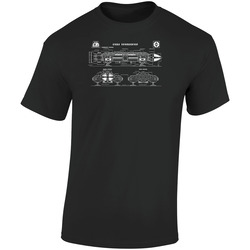 Space 1999 Eagle Transporter Spacecraft  Retro Graphic Unisex Soft Cotton Black T Shirt
