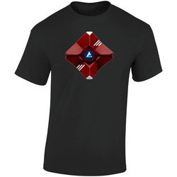 Destiny Ghost  Retro Graphic Unisex Soft Cotton Black T Shirt