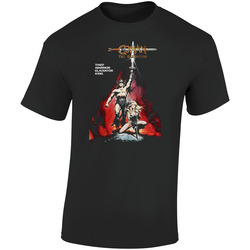 Sdgd Conan The Barbarian  Retro Graphic Unisex Soft Cotton Black T Shirt