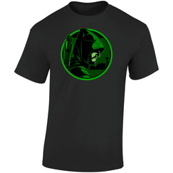 Arrow t-shirt Oliver Queen tee  Retro Graphic Unisex Soft Cotton Black T Shirt