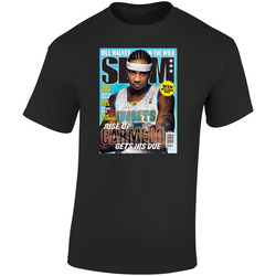 Slam Magazine Issue 105 Carmelo Anthony Popular Basketball Magazine Grunge Look  Retro Graphic Unisex Soft Cotton Black T Shirt