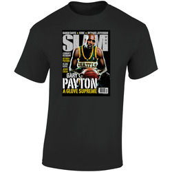 Slam Magazine Issue 67 Gary Payton Popular Basketball Magazine Grunge Look  Retro Graphic Unisex Soft Cotton Black T Shirt