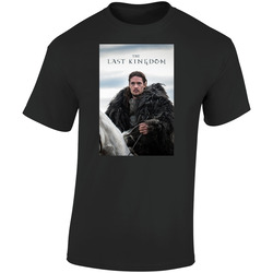 The Last Kingdom Netflix Original Fan  Retro Graphic Unisex Soft Cotton Black T Shirt