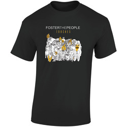 Forest Torch  Retro Graphic Unisex Soft Cotton Black T Shirt