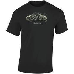 That Fish Cray  Retro Graphic Unisex Soft Cotton Black T Shirt