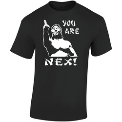 Bolo Yeung You Are Next  Retro Graphic Unisex Soft Cotton Black T Shirt