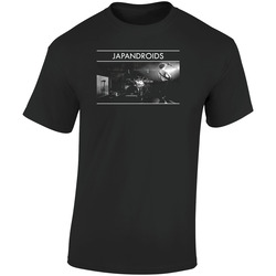 Japandroid Celebration  Retro Graphic Unisex Soft Cotton Black T Shirt