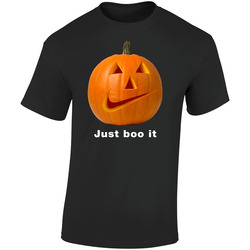 Halloween Nike Funny  Retro Graphic Unisex Soft Cotton Black T Shirt