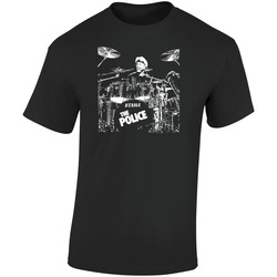 Stewart Copeland  Retro Graphic Unisex Soft Cotton Black T Shirt