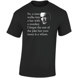 Celebrity Jeopardy Sean Connery Funny  Retro Graphic Unisex Soft Cotton Black T Shirt