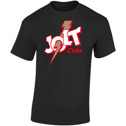 Jolt Cola Retro  Retro Graphic Unisex Soft Cotton Black T Shirt