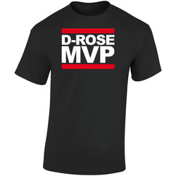 D Rose Mvp  Derrick Rose  Retro Graphic Unisex Soft Cotton Black T Shirt
