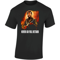 Full Retard Lazarus Thunder Movie  Retro Graphic Unisex Soft Cotton Black T Shirt