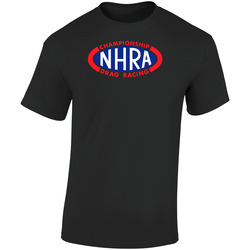 Nhra National Hot Rod Association  Retro Graphic Unisex Soft Cotton Black T Shirt