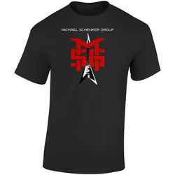 Tc Michael Sf9djsf  Retro Graphic Unisex Soft Cotton Black T Shirt