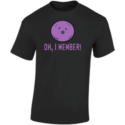 Oh, I Member! Member Berries | T Merch Store  Retro Graphic Unisex Soft Cotton Black T Shirt