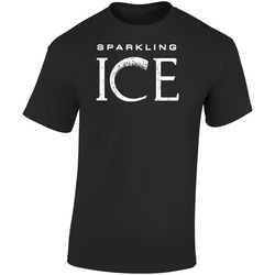 Sparkling Ice Cool Popular Food Drink Restaurant Brand Logo Gift Cool  Retro Graphic Unisex Soft Cotton Black T Shirt