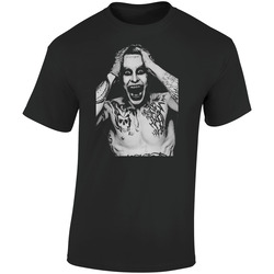 Jared Letto 1 Siluet Ken Black  Retro Graphic Unisex Soft Cotton Black T Shirt