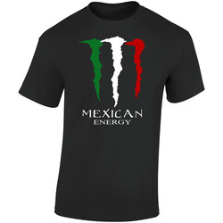 Mexican Energy 1 Timur Black Retro Graphic Unisex Soft Cotton Black T Shirt