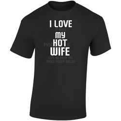I Love It When My Hot Wife Lets Me Drive My Dodge Power Wagon Funny Car Retro Graphic Unisex Soft Cotton Black T Shirt
