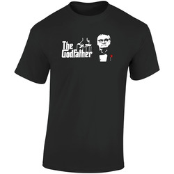 Claudio Ranieri The Godfather Leicester City Fc Retro Graphic Unisex Soft Cotton Black T Shirt