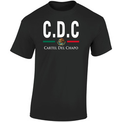 Cdc New Retro Graphic Unisex Soft Cotton Black T Shirt