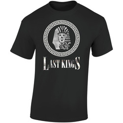 Last King New Retro Graphic Unisex Soft Cotton Black T Shirt