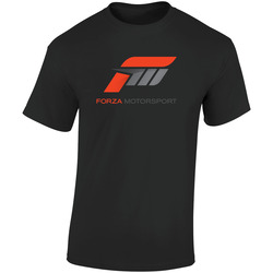 Forza Retro Graphic Unisex Soft Cotton Black T Shirt