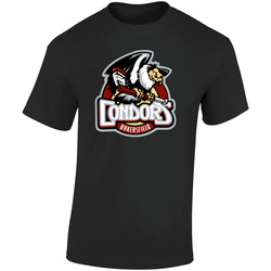 Bakersfield Condors Retro Graphic Unisex Soft Cotton Black T Shirt