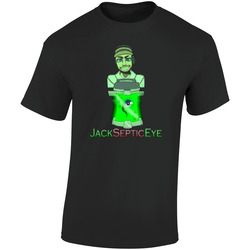 Jack Septic Eye Retro Graphic Unisex Soft Cotton Black T Shirt