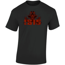 Isis Band - Logo Retro Graphic Unisex Soft Cotton Black T Shirt