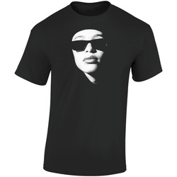Febri-candra 193 Retro Graphic Unisex Soft Cotton Black T Shirt