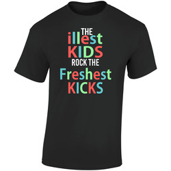 The Illest Kids Rock The Freshest Kicks Marvin The Martian 7 Retro Graphic Unisex Soft Cotton Black T Shirt
