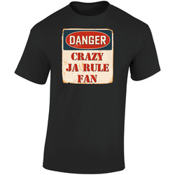 Crazy Ja Rule Fan Music Artist Vintage Sign Retro Graphic Unisex Soft Cotton Black T Shirt