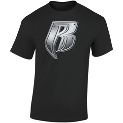 Ruff Ryders Records Popular Record Label Music Fan Retro Graphic Unisex Soft Cotton Black T Shirt