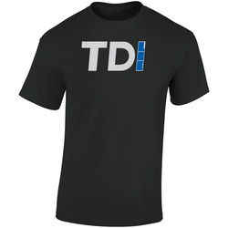 Vw Tdi Lie Retro Graphic Unisex Soft Cotton Black T Shirt