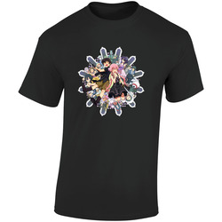 Future Diary 15b Retro Graphic Unisex Soft Cotton Black T Shirt