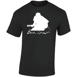  Tee Bon Iver Justin Vernon Gibson Theatre Music Black T-Shirt Size S - 6XL Retro Graphic Unisex Soft Cotton Black T Shirt