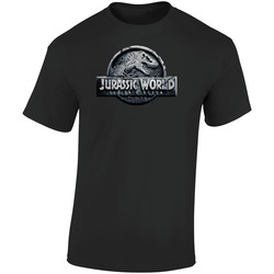 The Movie 2018 Jurassic World Fallen Kingdom Retro Graphic Unisex Soft Cotton Black T Shirt