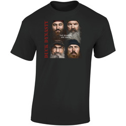 Duck Black Retro Graphic Unisex Soft Cotton Black T Shirt