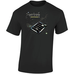 Supertramp - Crime of the Century Retro Graphic Unisex Soft Cotton Black T Shirt