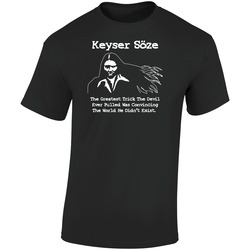 The Usual Suspects Keyser Soze Cool Retro Graphic Unisex Soft Cotton Black T Shirt