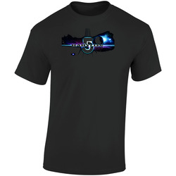 Babylon 5 Sci Fi Cult Tv Show Black Retro Graphic Unisex Soft Cotton Black T Shirt