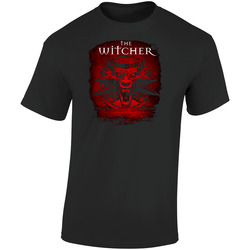 The Witcher Rpg Video Game Retro Graphic Unisex Soft Cotton Black T Shirt