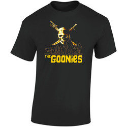 The Goonies Adventure 80s Classic Retro Graphic Unisex Soft Cotton Black T Shirt