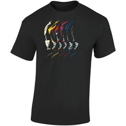 Mighty Morphin Power Rangers Tv Show Retro Graphic Unisex Soft Cotton Black T Shirt