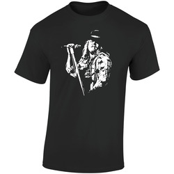 Rvz3 Retro Graphic Unisex Soft Cotton Black T Shirt