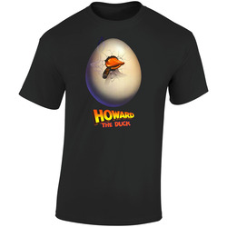 Howard The Duck Funny Movie Retro Graphic Unisex Soft Cotton Black T Shirt