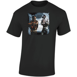 Daft Punk Dj Retro Graphic Unisex Soft Cotton Black T Shirt