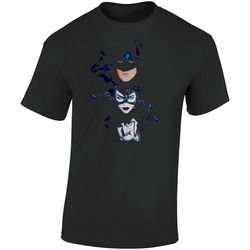 Batman Returns Movie Comic Book Retro Graphic Unisex Soft Cotton Black T Shirt